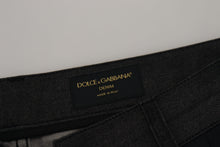 Load image into Gallery viewer, Dolce & Gabbana Black Silk Bandana Print Pants