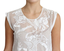 Load image into Gallery viewer, Dolce & Gabbana Chic Lace Floral Sleeveless Top