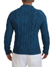 Load image into Gallery viewer, Dolce & Gabbana Elegant Blue Crewneck Sweater