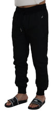 Load image into Gallery viewer, Dolce & Gabbana Black Men Casual Jogger Pants