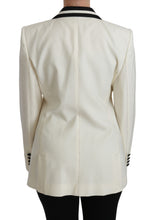 Load image into Gallery viewer, Dolce & Gabbana Elegant Cream & Black Detailed Blazer