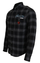 Load image into Gallery viewer, Dolce & Gabbana Elegant Black and Gray Button Down Shirt