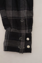 Load image into Gallery viewer, Dolce & Gabbana Elegant Black and Gray Button Down Shirt