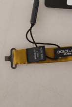 Load image into Gallery viewer, Dolce & Gabbana Elegant Mustard Silk Bow Tie