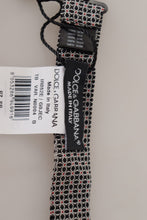 Load image into Gallery viewer, Dolce & Gabbana Elegant Black Silk Bow Tie