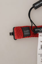 Load image into Gallery viewer, Dolce & Gabbana Elegant Red Silk Bow Tie