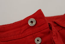 Load image into Gallery viewer, Dolce & Gabbana Chic Red Cotton Denim Pants