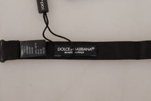 Load image into Gallery viewer, Dolce & Gabbana Elegant Black Silk Bow Tie