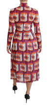Load image into Gallery viewer, Dolce & Gabbana Elegant Bellezza Print Silk Maxi Dress