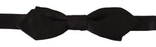 Load image into Gallery viewer, Dolce & Gabbana Elegant Black Silk Bow Tie