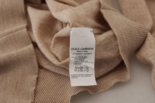Load image into Gallery viewer, Dolce & Gabbana Elegant Beige Crewneck Wool Sweater