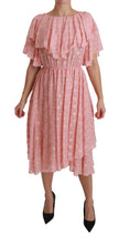 Load image into Gallery viewer, Dolce & Gabbana Elegant Pleated Midi A-Line Dress