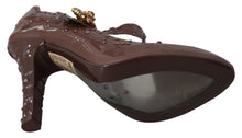 Load image into Gallery viewer, Dolce & Gabbana Enchanting Crystal Cinderella Pumps