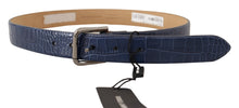 Load image into Gallery viewer, Dolce & Gabbana Elegant Genuine Crocodile Leather Belt