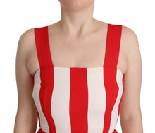 Load image into Gallery viewer, Dolce & Gabbana Elegant A-Line Striped Shift Dress