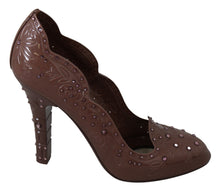 Load image into Gallery viewer, Dolce & Gabbana Elegant Crystal-Embellished Cinderella Pumps