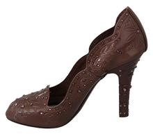 Load image into Gallery viewer, Dolce & Gabbana Elegant Crystal-Embellished Cinderella Pumps
