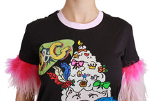Load image into Gallery viewer, Dolce & Gabbana Chic Crewneck Year of the Pig Motif Tee