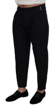 Load image into Gallery viewer, Dolce & Gabbana Black Cotton Chino Formal Pants