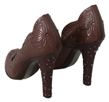 Load image into Gallery viewer, Dolce & Gabbana Elegant Crystal-Embellished Cinderella Pumps