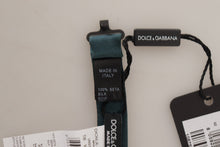 Load image into Gallery viewer, Dolce & Gabbana Elegant Green Silk Bow Tie