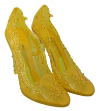 Load image into Gallery viewer, Dolce & Gabbana Enchanting Cinderella Crystal Pumps