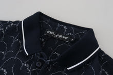 Load image into Gallery viewer, Dolce & Gabbana Regal Blue Cotton Polo Tee