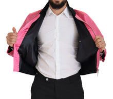Load image into Gallery viewer, Dolce & Gabbana Elegant Pink Nylon Bomber Jacket
