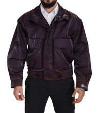 Load image into Gallery viewer, Dolce & Gabbana Elegant Purple Biker Jacket
