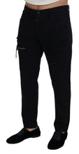 Load image into Gallery viewer, Dolce & Gabbana Elegant Black Loose Fit Italian Jeans