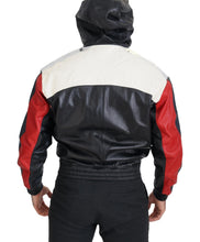 Load image into Gallery viewer, Dolce & Gabbana Elite Black Leather Hooded Bomber Jacket