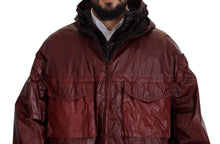 Load image into Gallery viewer, Dolce & Gabbana Elegant Bordeaux Full Zip Hooded Jacket