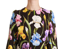 Load image into Gallery viewer, Dolce & Gabbana Floral Brocade Shift Mini Dress