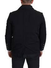 Load image into Gallery viewer, Dolce & Gabbana Elegant Full Zip Black Wool Blend Jacket