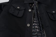 Load image into Gallery viewer, Dolce & Gabbana Elegant Full Zip Black Wool Blend Jacket