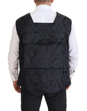 Load image into Gallery viewer, Dolce & Gabbana Elegant Sleeveless Vest Jacket in Black