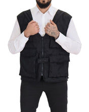 Load image into Gallery viewer, Dolce & Gabbana Elegant Sleeveless Vest Jacket in Black