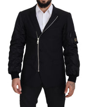 Load image into Gallery viewer, Dolce & Gabbana Elegant Black Virgin Wool Jacket