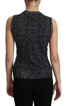 Load image into Gallery viewer, Dolce & Gabbana Elegant Chevron Virgin Wool Crew Neck Top