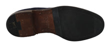 Load image into Gallery viewer, Dolce & Gabbana Elegant Blue Derby Dress Shoes