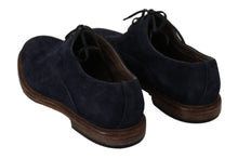 Load image into Gallery viewer, Dolce & Gabbana Elegant Blue Derby Dress Shoes