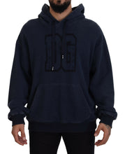Load image into Gallery viewer, Dolce & Gabbana Elegant Dark Blue Cotton Pullover Sweater