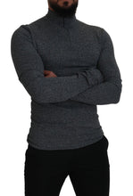 Load image into Gallery viewer, Dolce & Gabbana Elegant Dark Gray Pullover Sweater