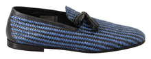 Load image into Gallery viewer, Dolce & Gabbana Elegant Woven Leather Loafers