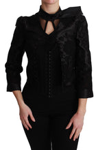 Load image into Gallery viewer, Dolce & Gabbana Exquisite Floral Jacquard Corset Blazer