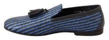 Load image into Gallery viewer, Dolce & Gabbana Elegant Woven Leather Loafers