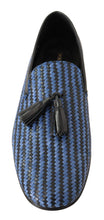 Load image into Gallery viewer, Dolce & Gabbana Elegant Woven Leather Loafers