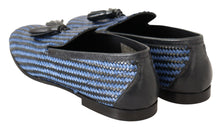 Load image into Gallery viewer, Dolce & Gabbana Elegant Woven Leather Loafers