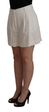 Load image into Gallery viewer, Dolce & Gabbana Elegant High Waist White Culotte Shorts