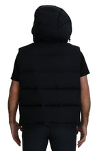 Load image into Gallery viewer, Dolce & Gabbana Sleek Black Hooded Short Sleeve Jacket